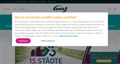 Desktop Screenshot of enviam.de