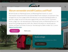 Tablet Screenshot of enviam.de
